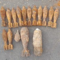 В Калужской области обезврежены боеприпасы времен войны В Калужской области обезврежены боеприпасы времен войны