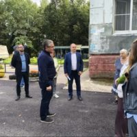 В Калуге отремонтировали два междворовых проезда