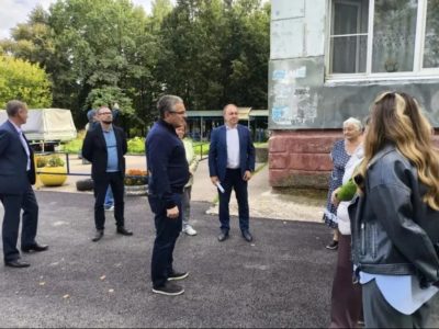 В Калуге отремонтировали два междворовых проезда