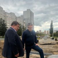 На Правом берегу завершают замену труб на трех участках