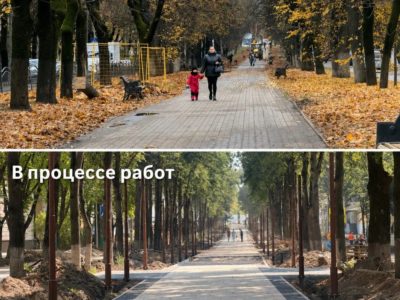 В Калуге благоустройство бульвара Чичерина идет полным ходом В Калуге благоустройство бульвара Чичерина идет полным ходом