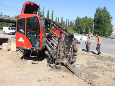 В Калуге заменено несколько километров канализационных и водопроводных труб