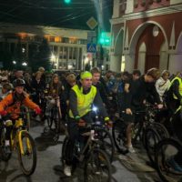 Ночной велопробег объединил сотни калужан Ночной велопробег объединил сотни калужан