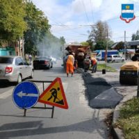 Ямочный ремонт сделали еще на шести улицах Калуги