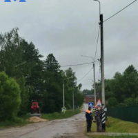 Дороги подсветили в 13 населенных пунктах Калужской области