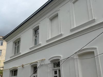 В Калуге реставрация «Дома Сорокиных» идет полным ходом