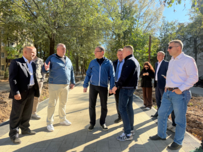 В Калуге продолжается обновление улицы Чичерина В Калуге продолжается обновление улицы Чичерина