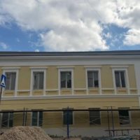 На улице Чебышева продолжается капремонт исторического здания На улице Чебышева продолжается капремонт исторического здания