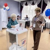 За первый день выборов явка составила 22% За первый день выборов явка составила 22%