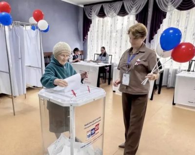 За первый день выборов явка составила 22% За первый день выборов явка составила 22%