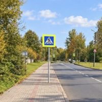 В Калуге обустроили новые пешеходные переходы