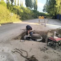 Ремонт водопровода в районе Синих мостов завершён на 96%