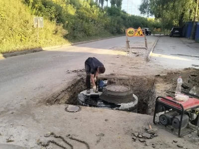 Ремонт водопровода в районе Синих мостов завершён на 96%