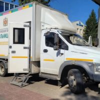 Прививки от гриппа начали делать в мобильном пункте вакцинации Прививки от гриппа начали делать в мобильном пункте вакцинации