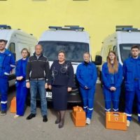 Региональный центр скорой помощи получил три новых автомобиля Региональный центр скорой помощи получил три новых автомобиля