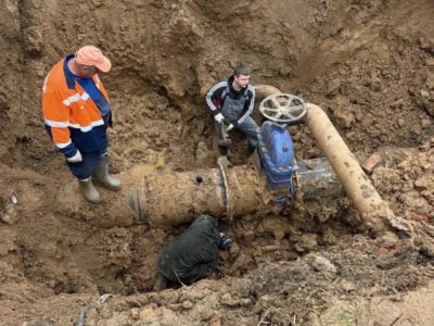 В Ольговке и Малинниках ограничена подача воды из-за аварийных работ