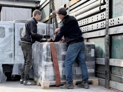 Калужская область направила в подшефный Первомайск новую партию гуманитарного груза