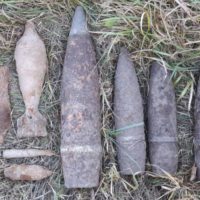 В Калужской области обнаружили боеприпасы времен Великой Отечественной