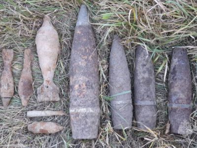 В Калужской области обнаружили боеприпасы времен Великой Отечественной